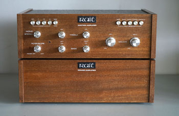 Click for more pictures! Rait 30-30 Vintage Pre and Power Amp