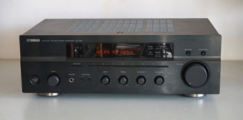 Click for more pictures! Yamaha RX397 Stereo Receiver