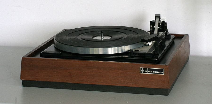 BSR McDonald HT70 3 speed turntable picture 1