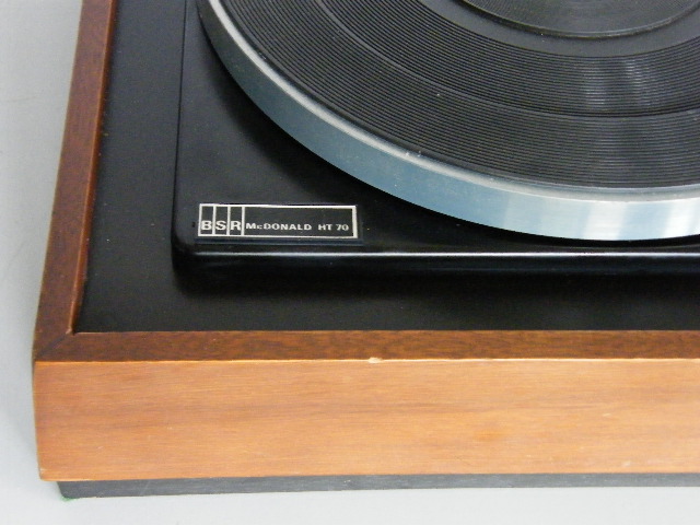 BSR McDonald HT70 3 speed turntable picture 4
