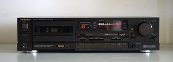 Click for more pictures! Technics RS-B705 3 Head Cassette Deck