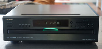 Click for more pictures! Onkyo DX-C390 CD Changer