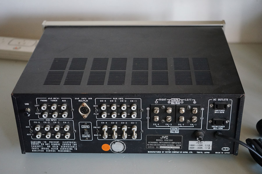 JVC 4VN-550 Vintage Audiophile Amplifier picture 3