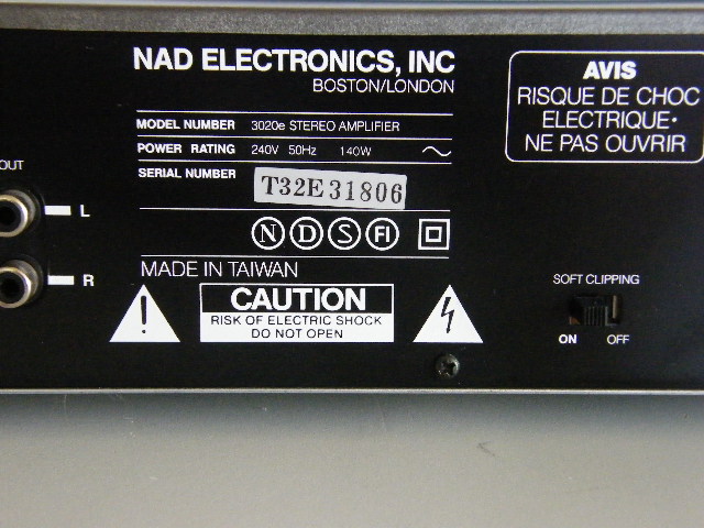 NAD 3020e Audiophile Amplifier picture 6